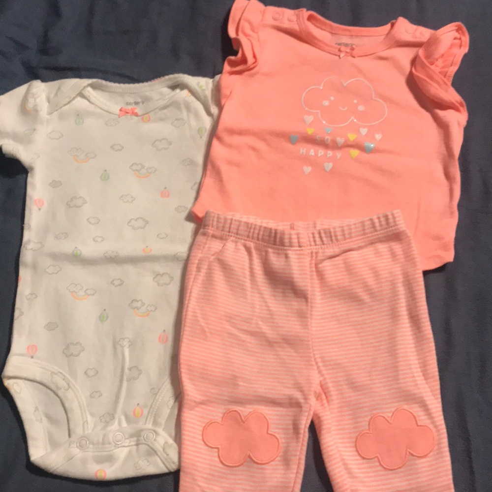 Carters combo outfit 3-6 month